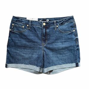 Seven7 Women’s Size 12 Blue Jean Shorts NWT